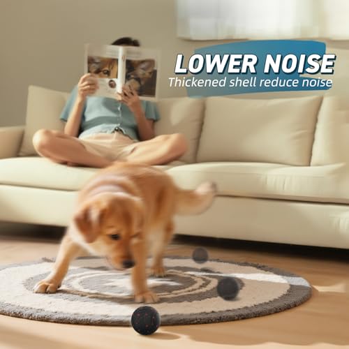 Smart Interactive Moving & Bouncing Dog Ball Toy