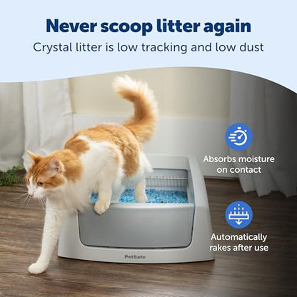 Crystal Self-Cleaning Automatic Cat Litter Box