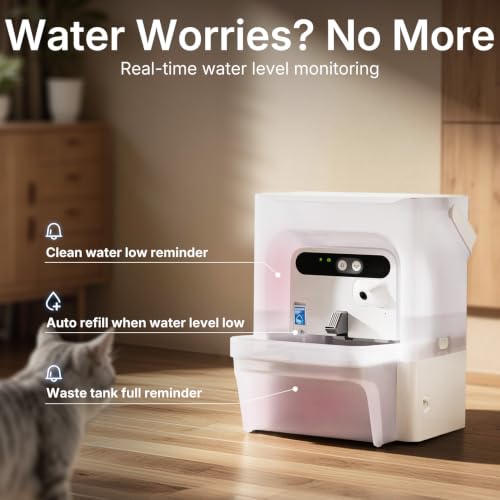 PETKIT Eversweet Ultra Cat Water Fountain with AI Camera, Filterless