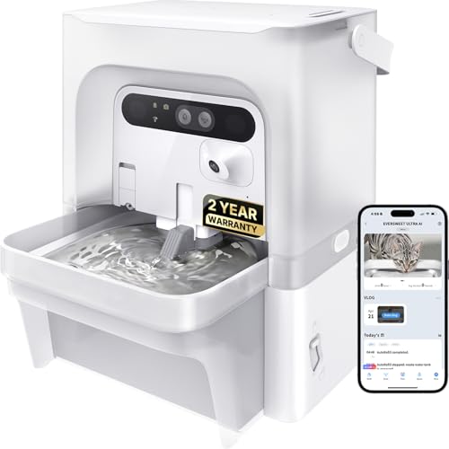PETKIT Eversweet Ultra Cat Water Fountain with AI Camera, Filterless