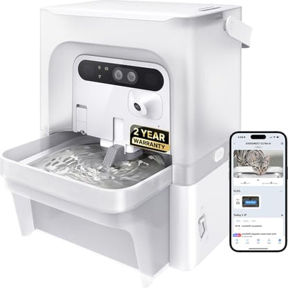 PETKIT Eversweet Ultra Cat Water Fountain with AI Camera, Filterless