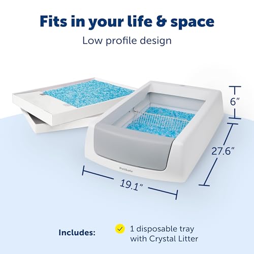 Crystal Self-Cleaning Automatic Cat Litter Box