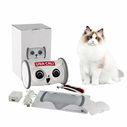 Smart Interactive Rolling Pet Toy for Cats & Dogs