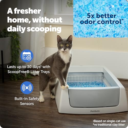 Crystal Self-Cleaning Automatic Cat Litter Box
