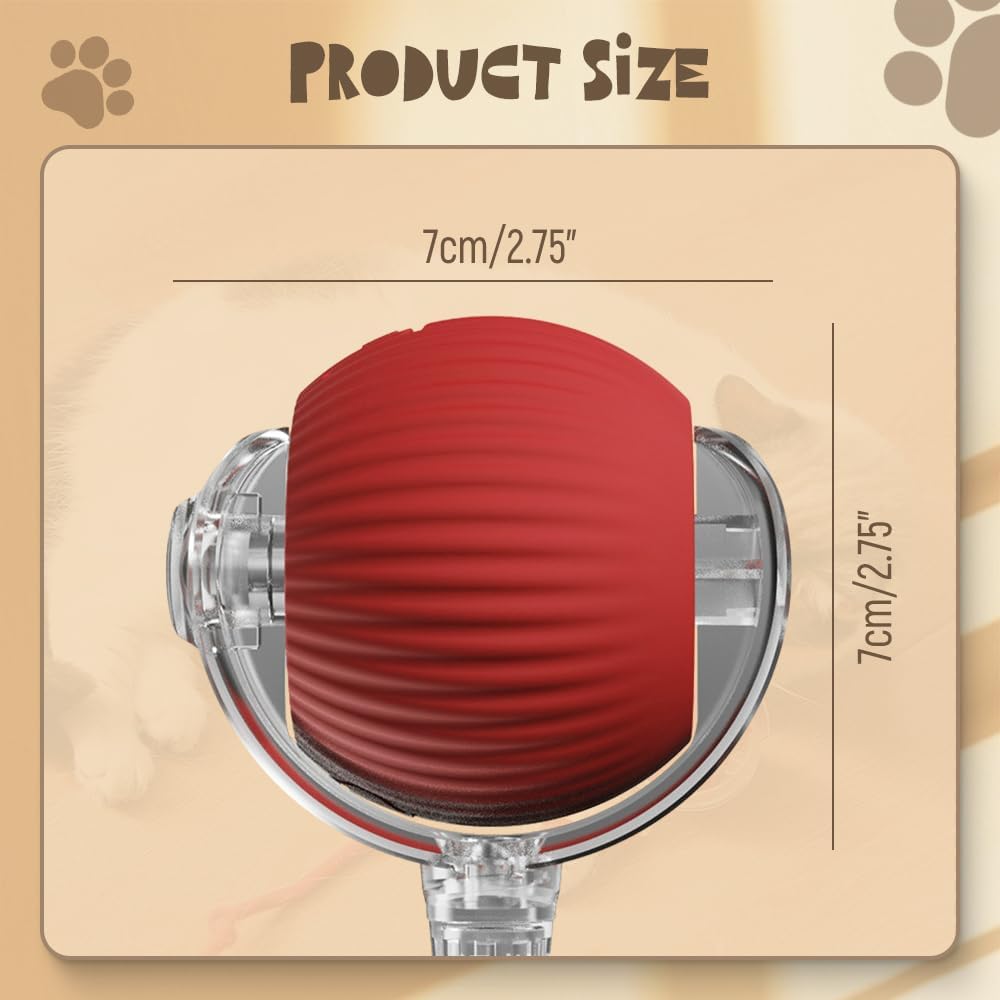 Smart 360° Automatic Rolling Interactive Dog Ball Toy