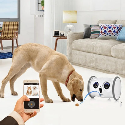 Smart Interactive Rolling Pet Toy for Cats & Dogs