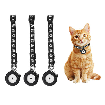 Smart Cat Door for Interior & Exterior, Cat Pet Door with 3 Collar Sensor Keys & 1 Remote Control & 4 Way Locking Cat Flap with RFID Collar Activated Opening (Black)