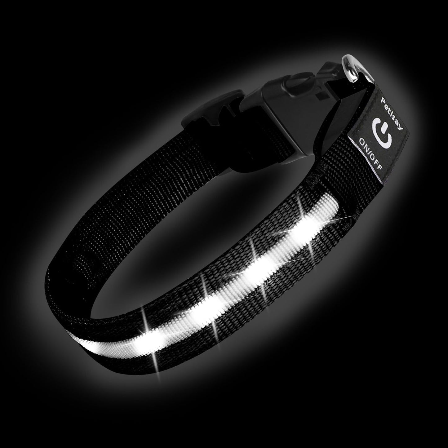 Waterproof USB-C Rechargeable LED Dog Safety Collar