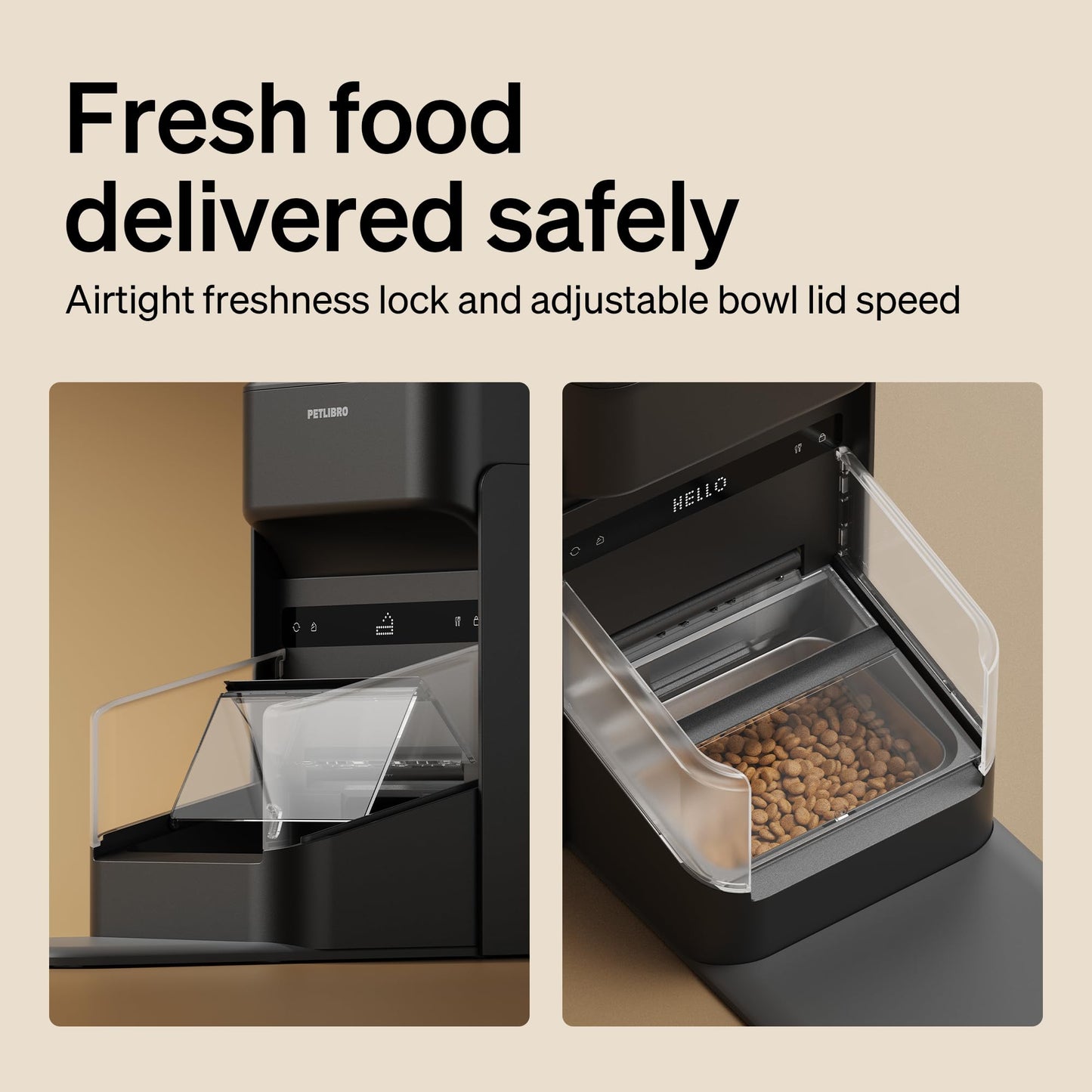 PETLIBRO RFID Automatic Cat Feeder, Collar Tag-Activated Personalized Meals