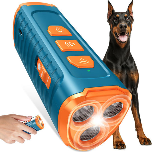 Portable Ultrasonic Dog Bark Deterrent with 50FT Range