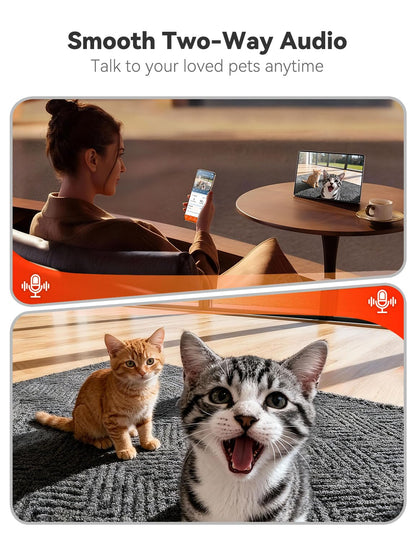WOPET Automatic Cat and Dog Feeder