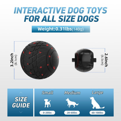 Smart Interactive Moving & Bouncing Dog Ball Toy