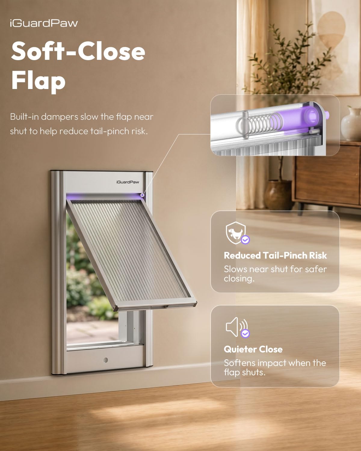 iGuardPaw Wall Mount pet Door