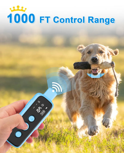 Waterproof Rechargeable Remote Dog Training Collar