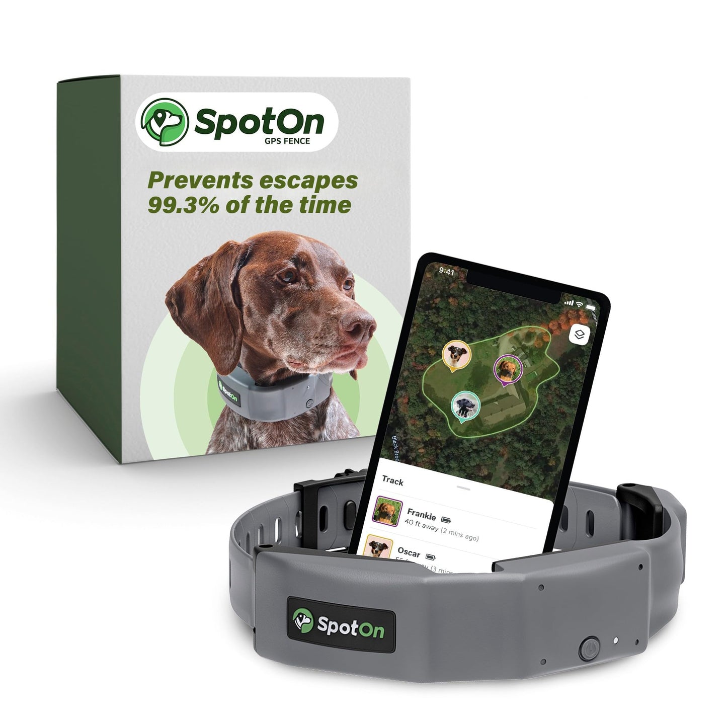 GPS Wireless Dog Fence Collar & Containment System