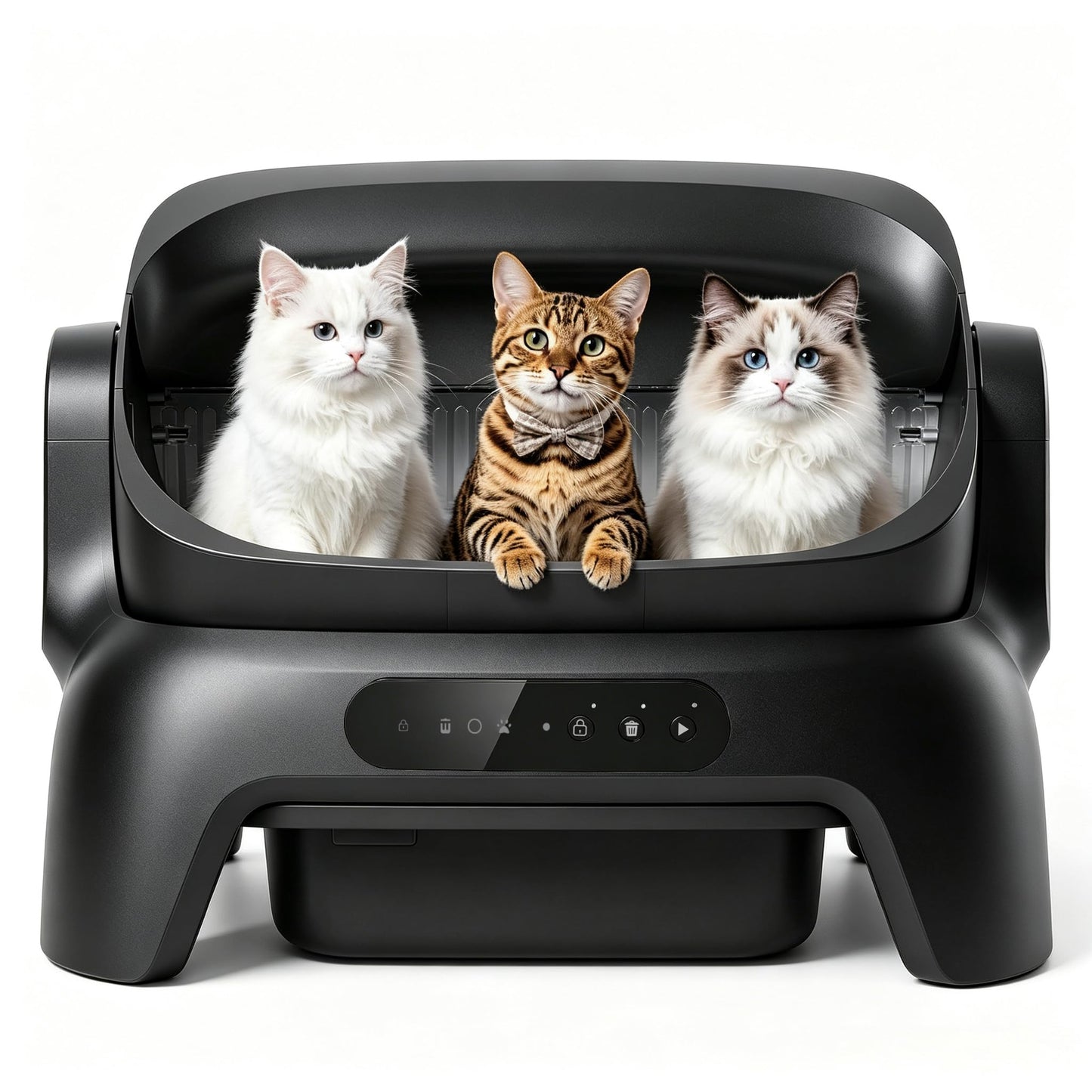 Automatic Cat Litter Box Self Cleaning