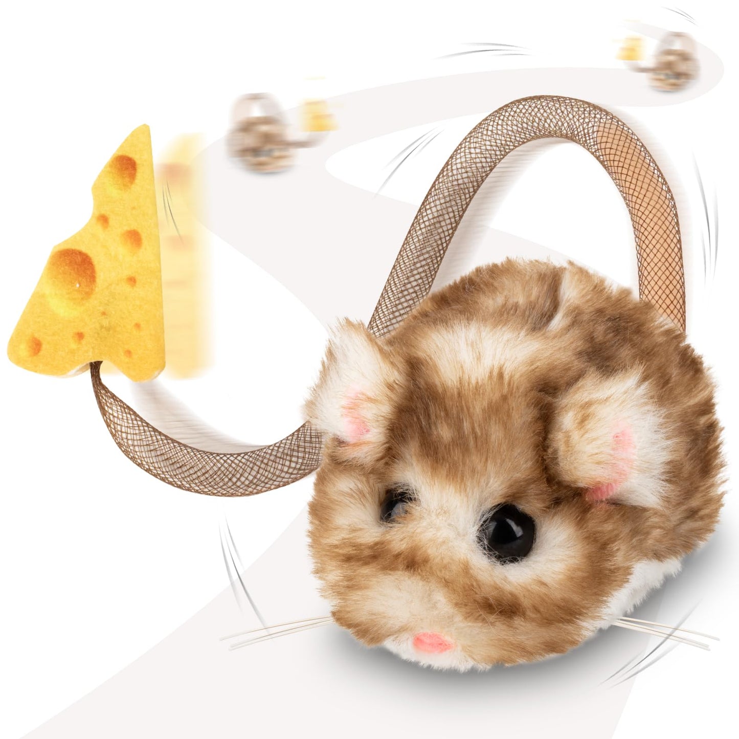 Rechargeable Interactive Cat Toy with Motion Sensor