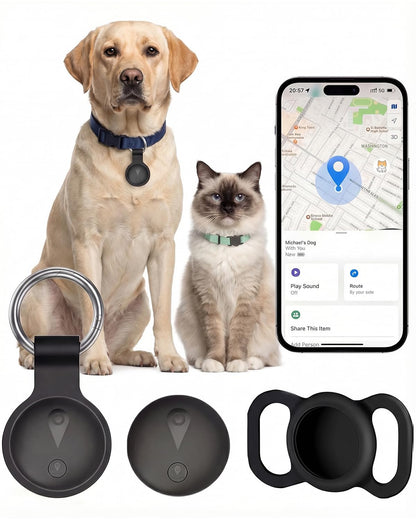 GPS Tracker for Dogs, Smart Dog Tracker with Real-Time Location