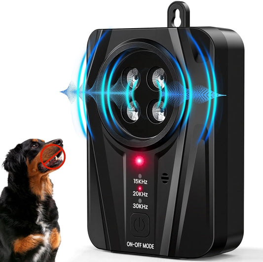 Rechargeable Ultrasonic Dog Bark Deterrent 3 Modes