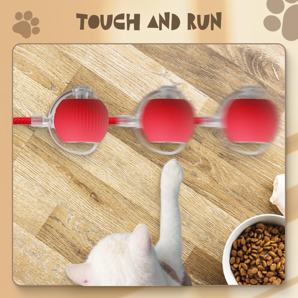 Smart 360° Automatic Rolling Interactive Dog Ball Toy