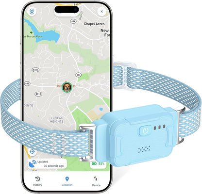 AOZOOM Electric Dog Fence,GPS Wireless Virtual Fence Dog Collar