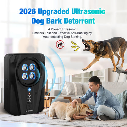 Rechargeable Ultrasonic Dog Bark Deterrent 3 Modes