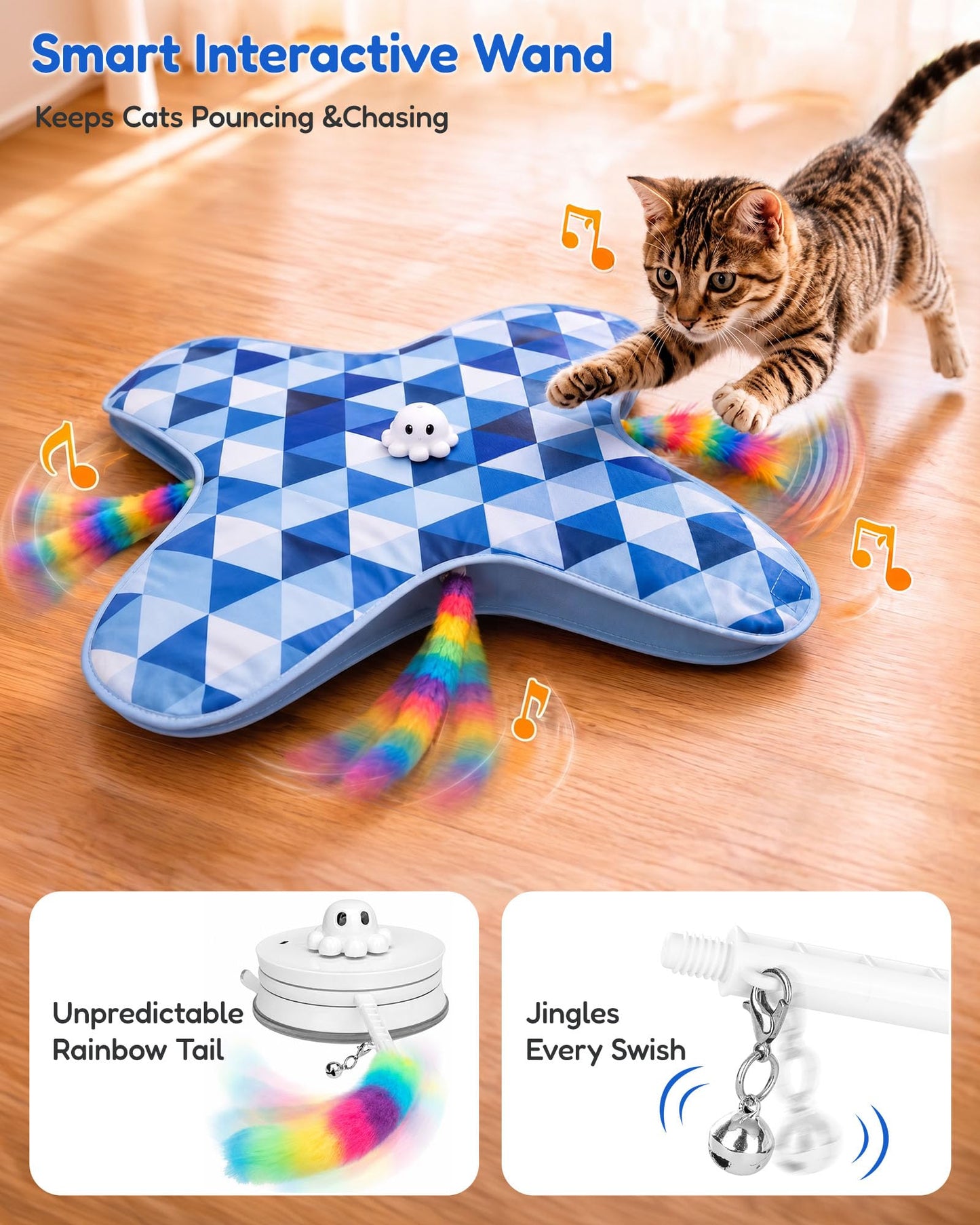 Interactive Smart Pet Toys for Dogs & Cats