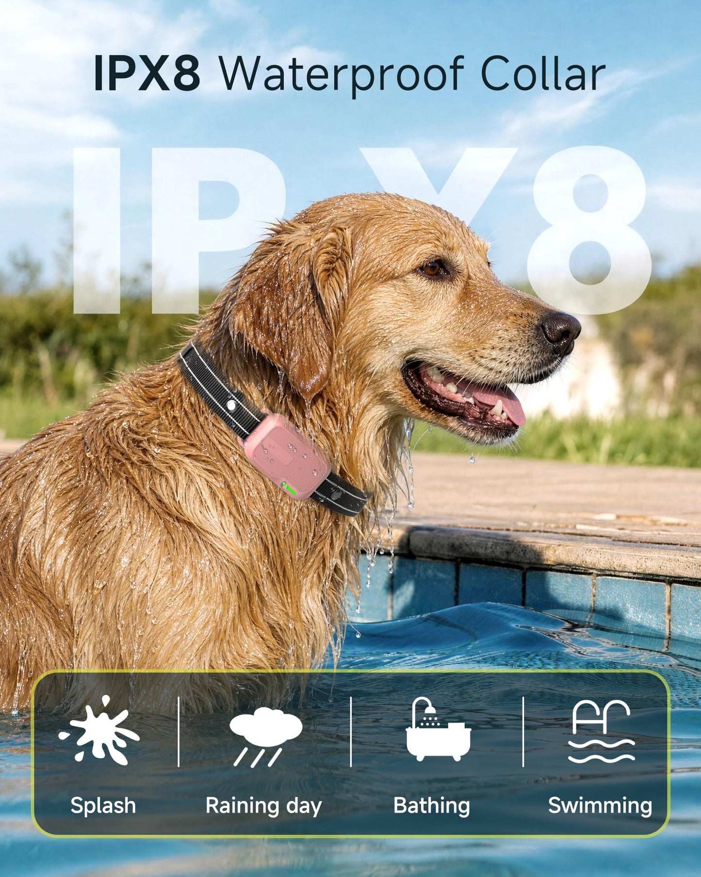 Dog Shock Collar - 4500FT Dog Training Collar with Remote