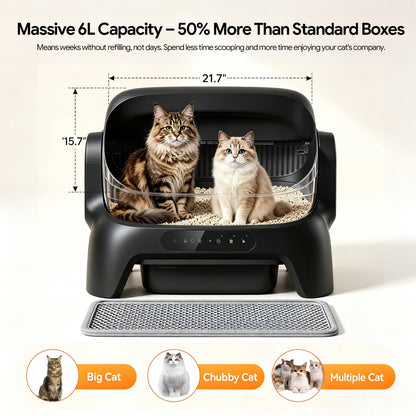Automatic Cat Litter Box Self Cleaning