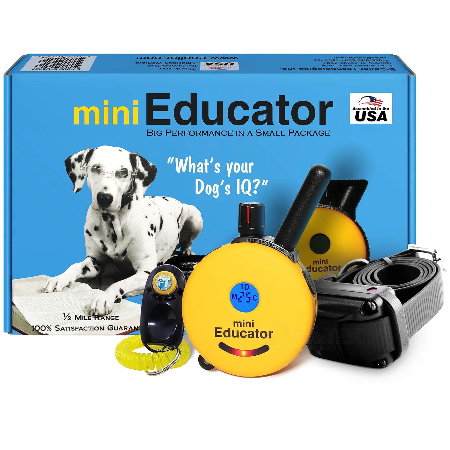 Mini Remote Dog Training Collar with Adjustable Levels