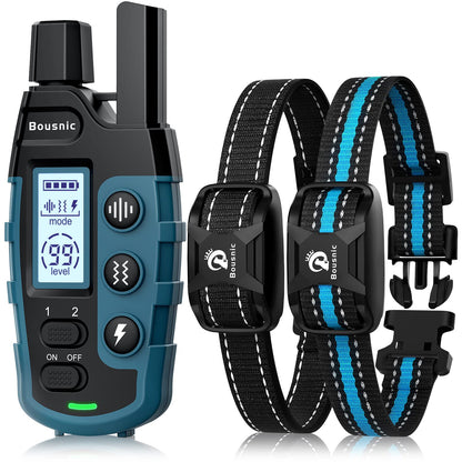Waterproof Dual Dog Remote Training Collar 3300FT Range