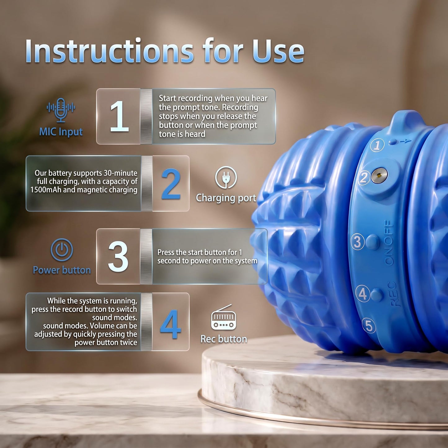 Smart Interactive Rolling Dog Ball with 8 Play Modes