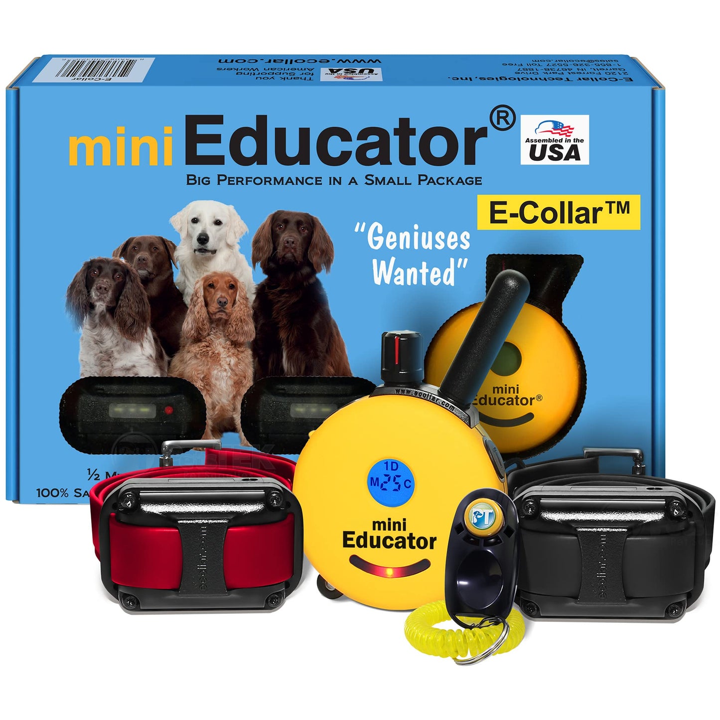 Mini Remote Dog Training Collar with Adjustable Levels